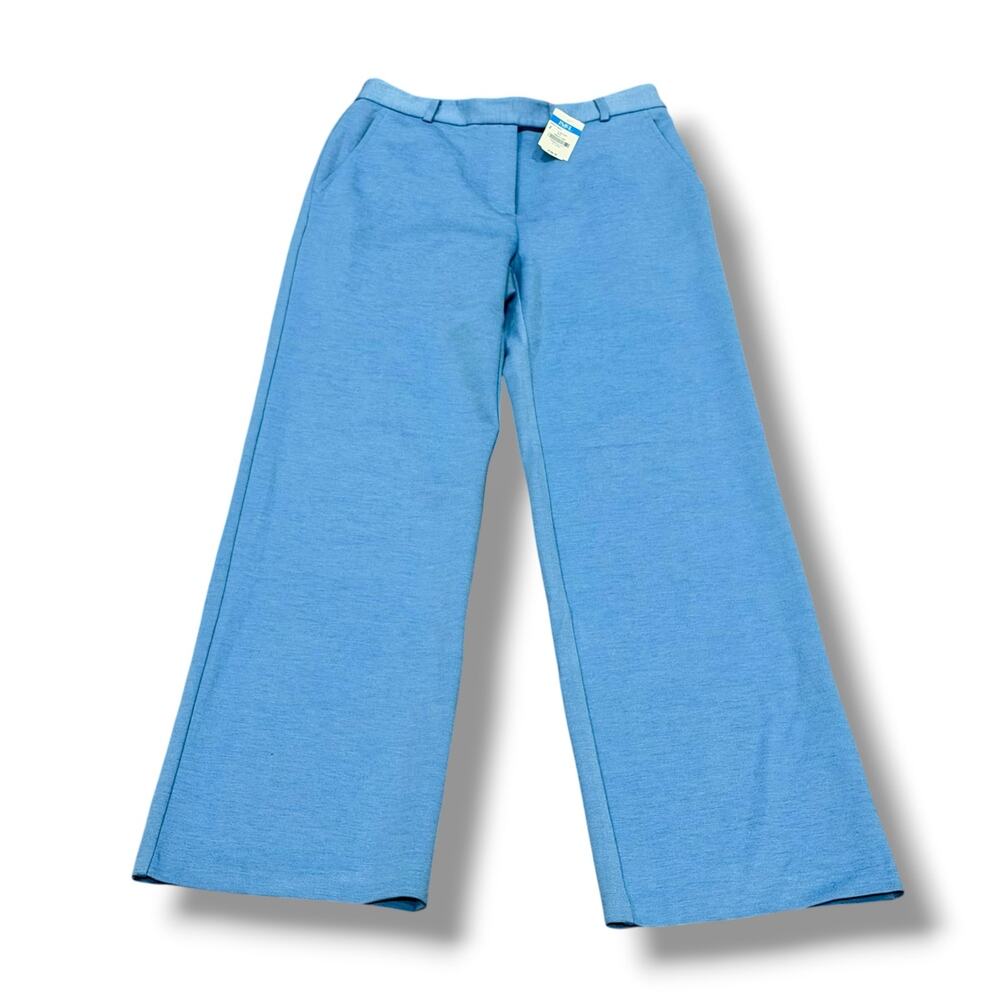 J. McLaughlin Brock Trouser Pants Fair Blue NWT Career Classic Size Small (2)